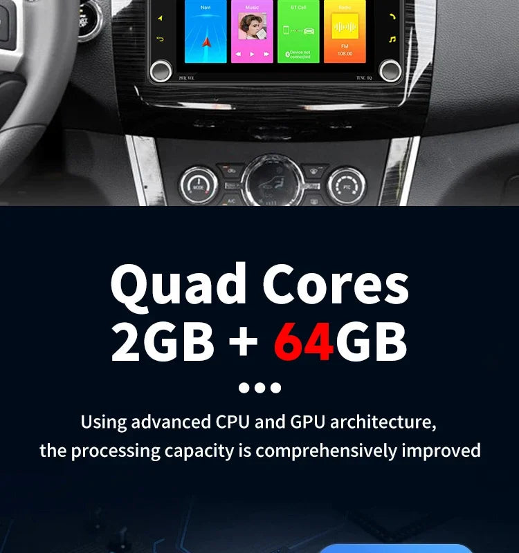 Universal Android 13 Car Multimedia Player for Toyota