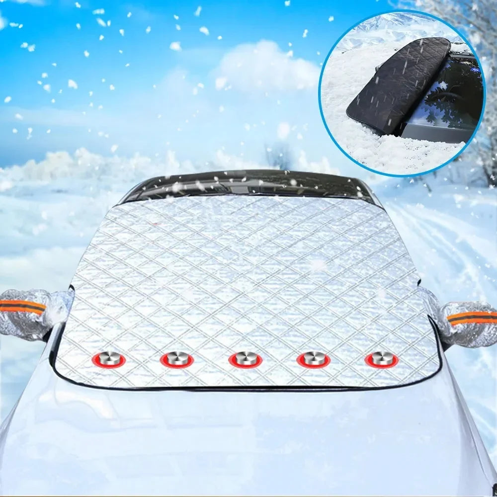 Car Windshield Snow & Sun Shade
