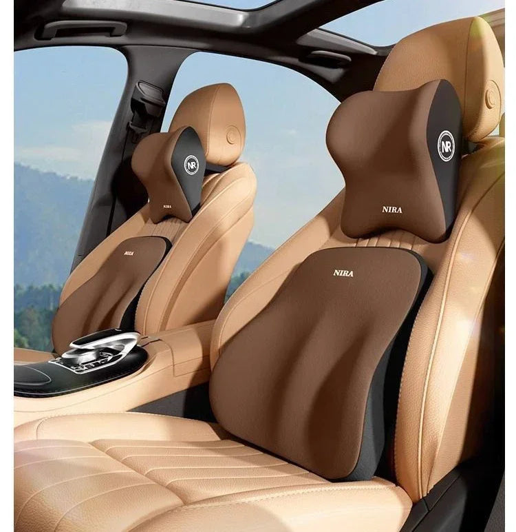 Memory Foam Neck and Lumbar Pillow