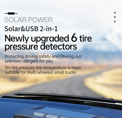 INDOMLO Solar TPMS with 4 External Sensors