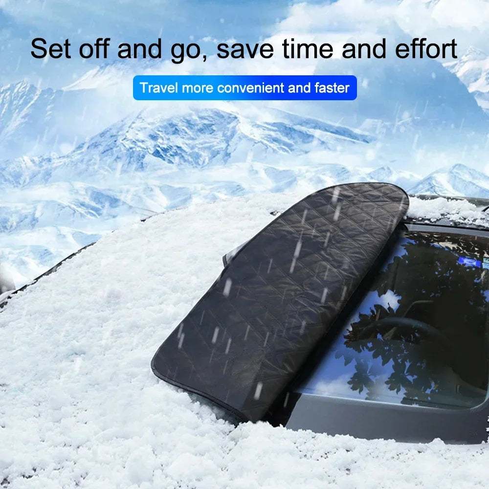 Car Windshield Snow & Sun Shade