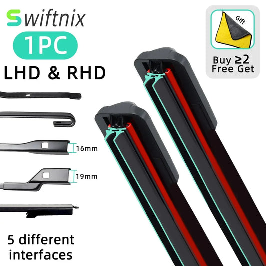 Double Rubber blades Car Front Wipers