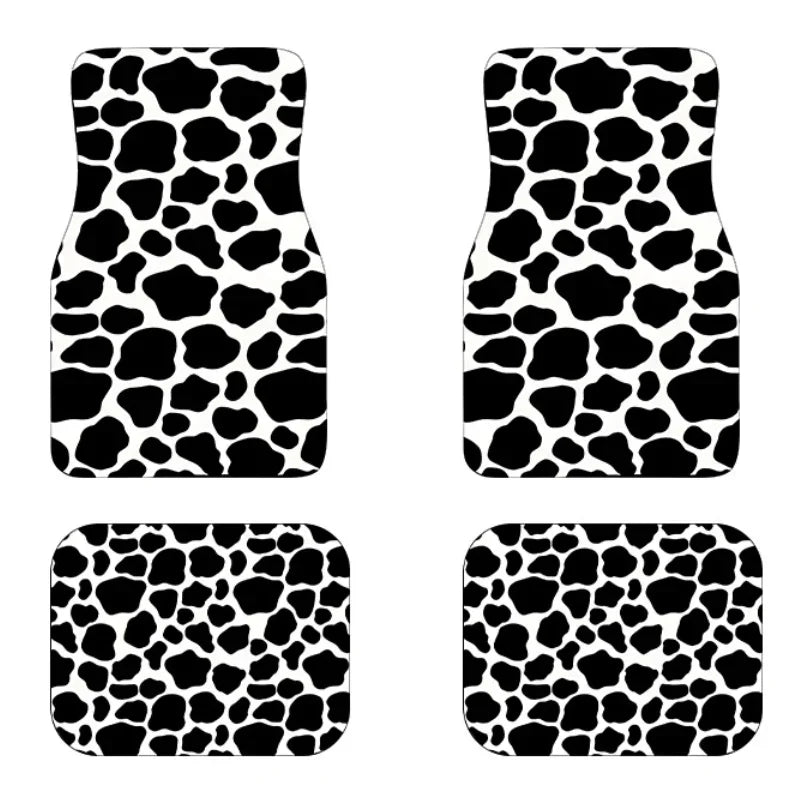 Bohemian Style Car Floor Mat Set (4-Piece)