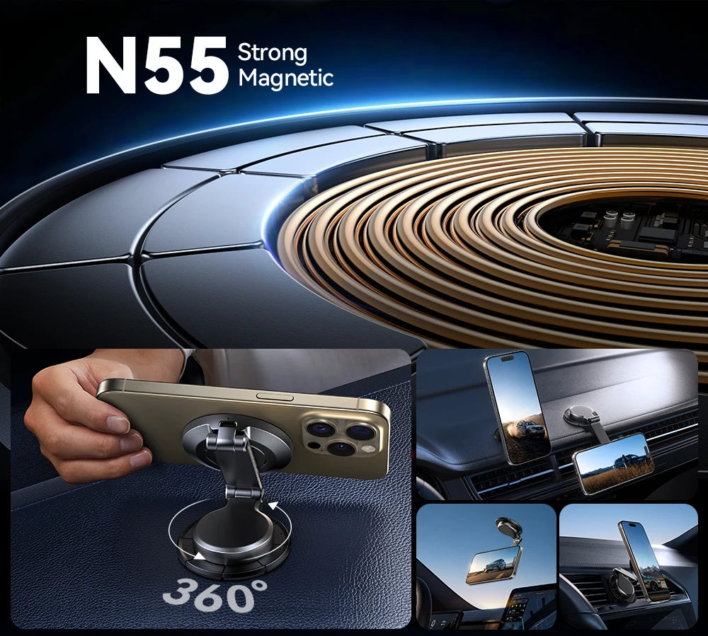 Joyroom Magnetic Wireless Car Charger Holder (JR-ZS408)