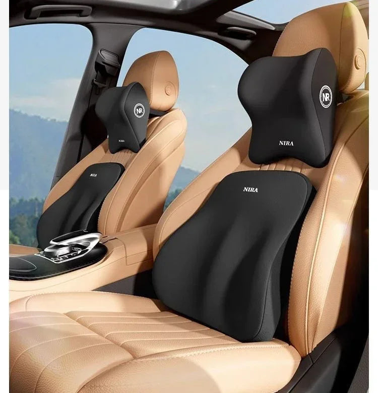 Memory Foam Neck and Lumbar Pillow