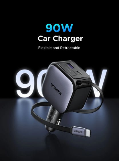 UGREEN 145W Multi-Port Car Charger