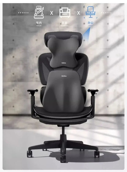 Memory Foam Neck and Lumbar Pillow