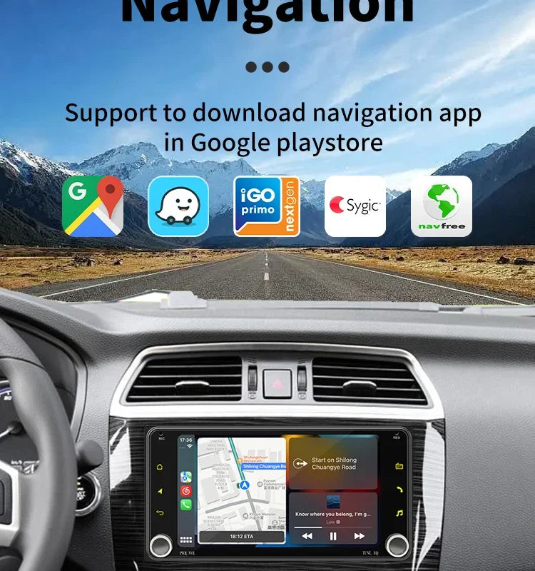 Universal Android 13 Car Multimedia Player for Toyota