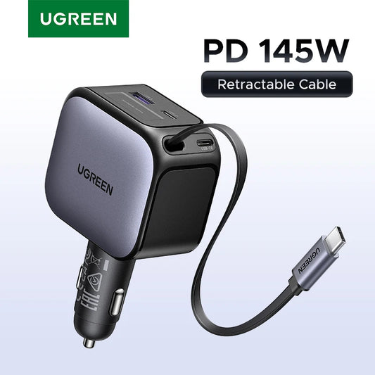 UGREEN 145W Multi-Port Car Charger