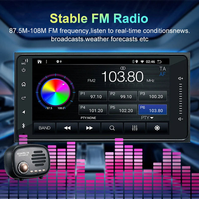 Universal Android 13 Car Multimedia Player for Toyota