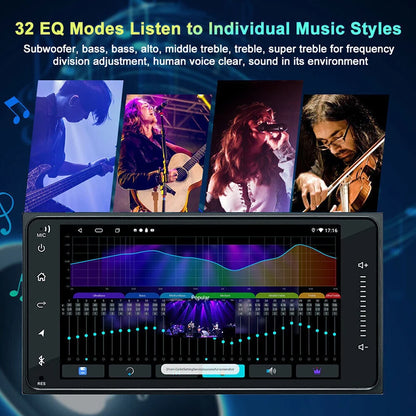 Universal Android 13 Car Multimedia Player for Toyota