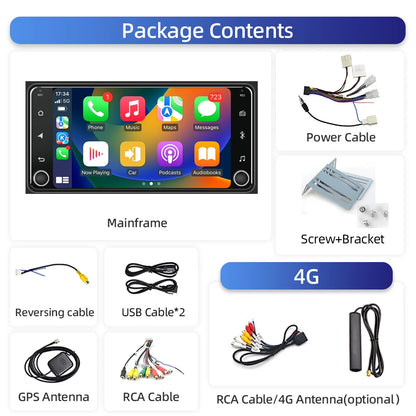 JODOFO Android Car Multimedia Player for Toyota