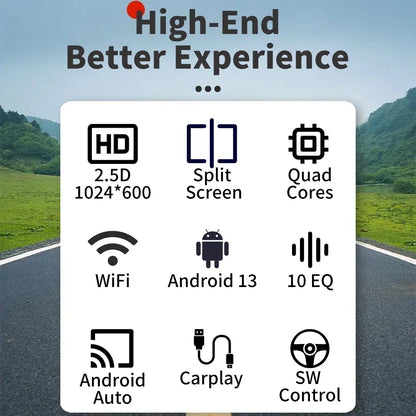 Universal Android 13 Car Multimedia Player for Toyota