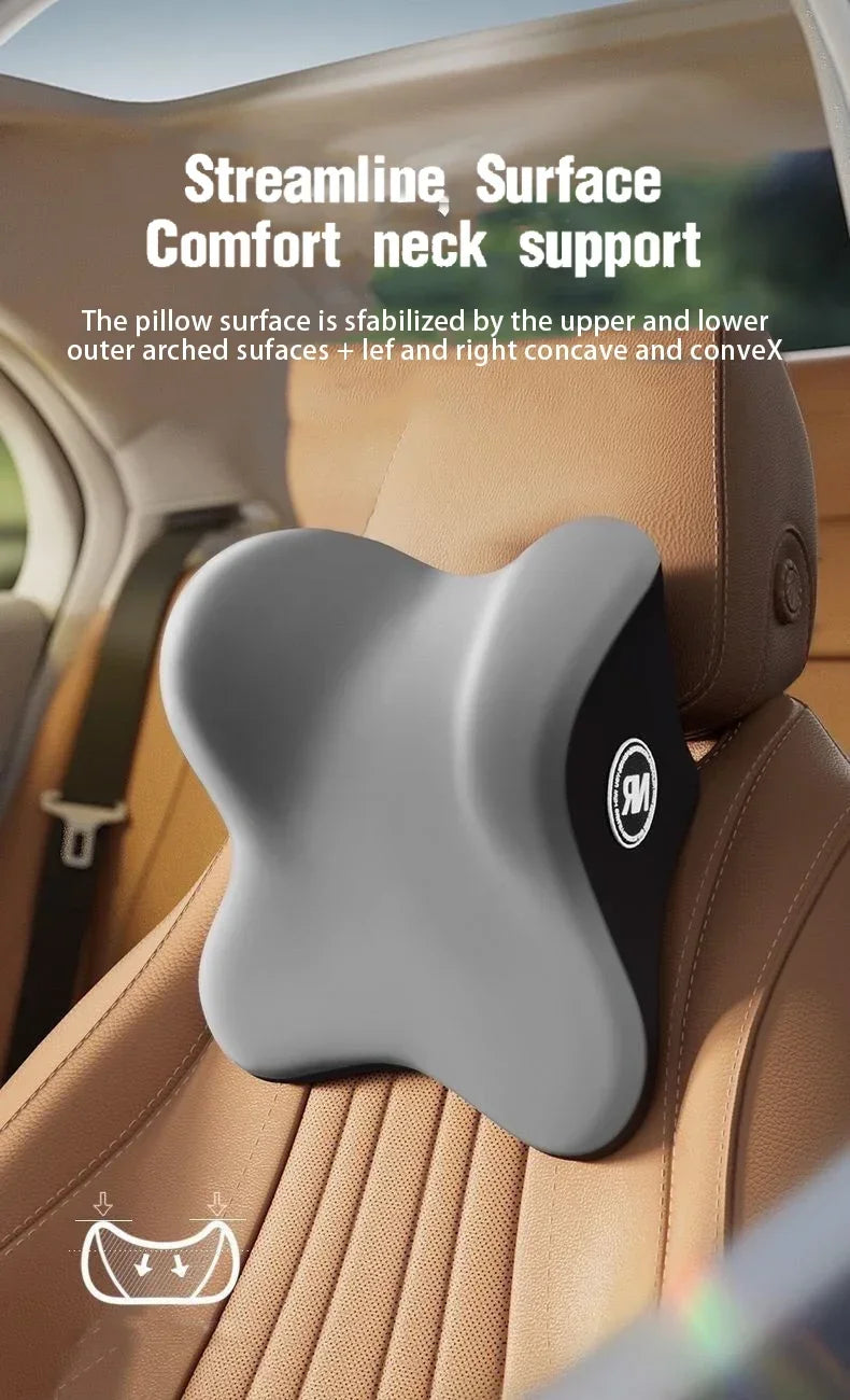 Memory Foam Neck and Lumbar Pillow