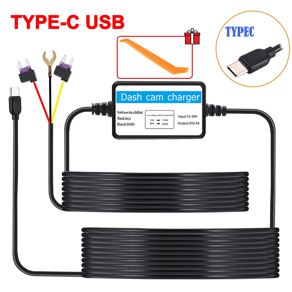 Hardwire Kit for 24H Parking Monitoring
