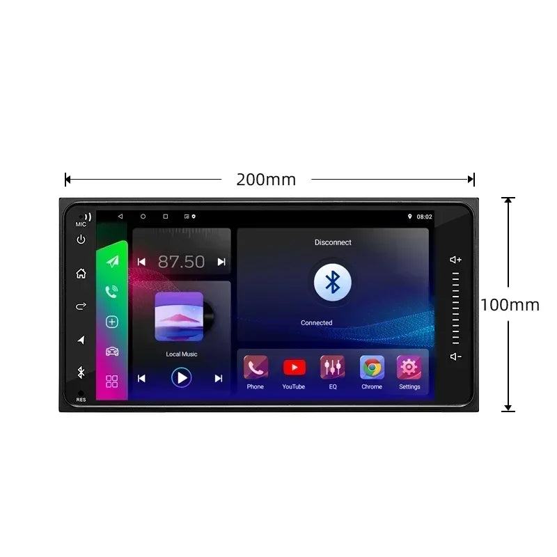 Universal Android 13 Car Multimedia Player for Toyota
