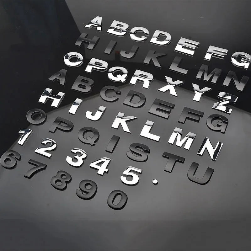 Custom 3D Metal Car Emblems