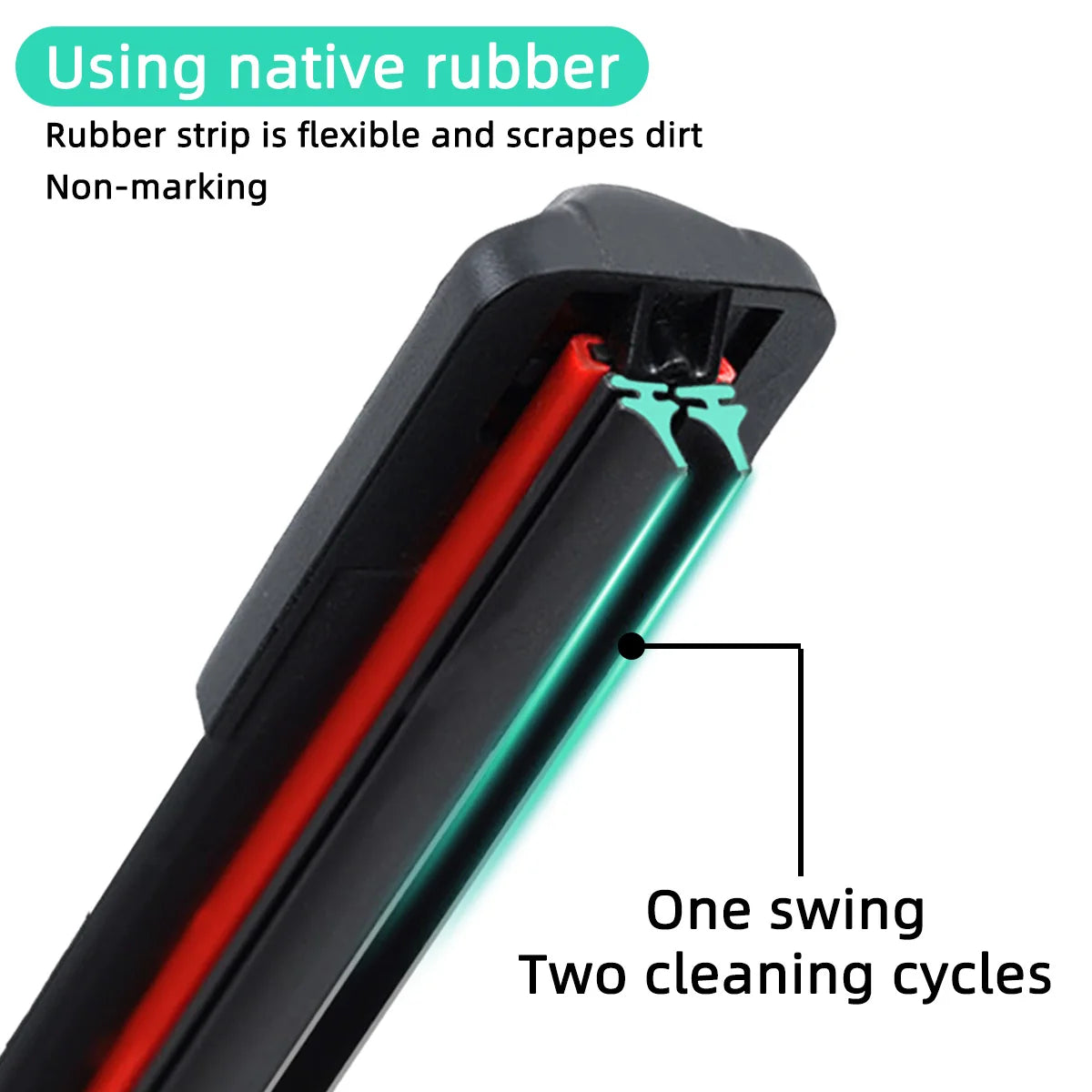 Double Rubber blades Car Front Wipers