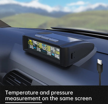 INDOMLO Solar TPMS with 4 External Sensors
