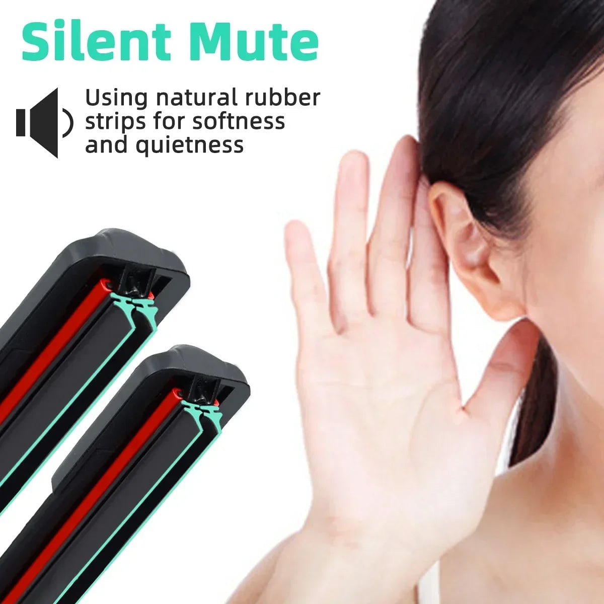 Double Rubber blades Car Front Wipers