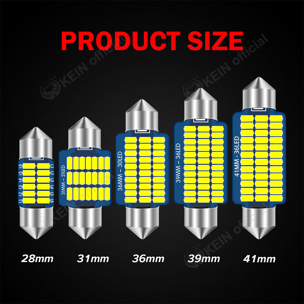 KEIN LED Interior and License Plate Lights