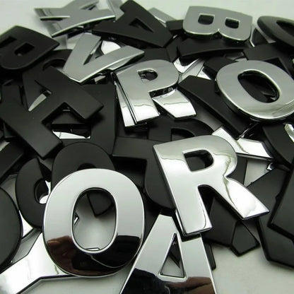 Custom 3D Metal Car Emblems