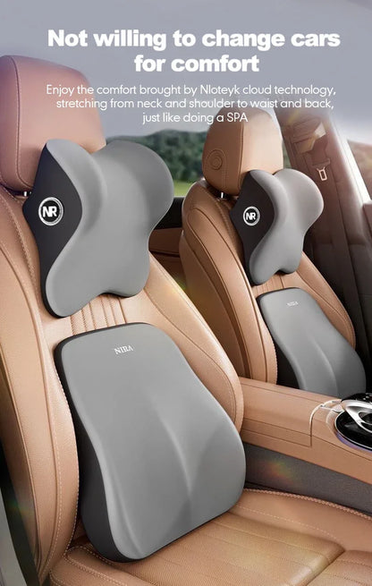 Memory Foam Neck and Lumbar Pillow