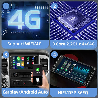 JODOFO Android Car Multimedia Player for Toyota
