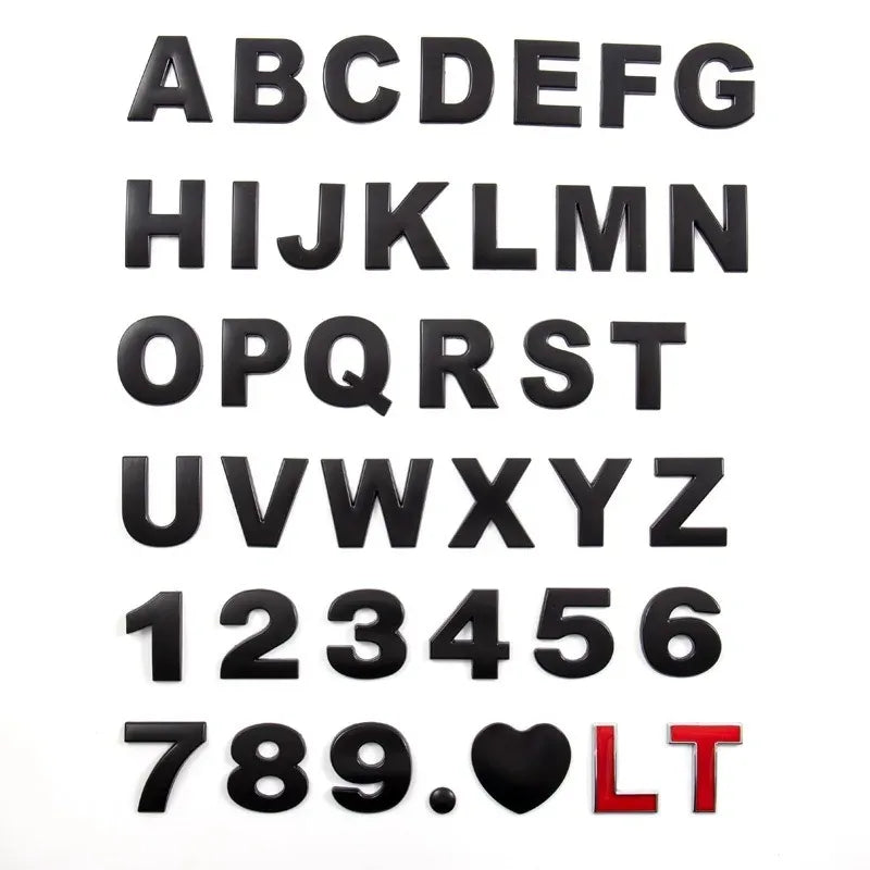 Custom 3D Metal Car Emblems